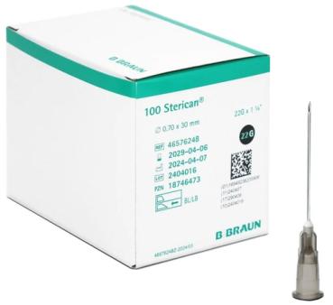 B.Braun Sterican 0,70 x 40 mm, 22G x 1 1/2"